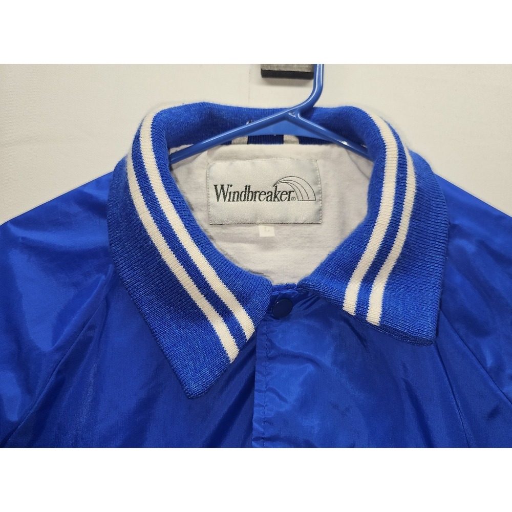 Vintage 80s Windbreaker® Brand Nylon Coach Bomber Jacket Retro Grandpacore - Picture 9 of 10
